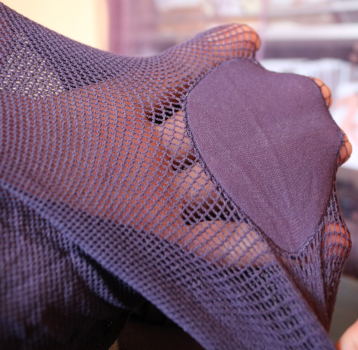 Preview: Le Bourget - Collant Resille de Couleur - Netzstrumpfhose Preview: bild-baumwollzwickel-netzstrumpfhose